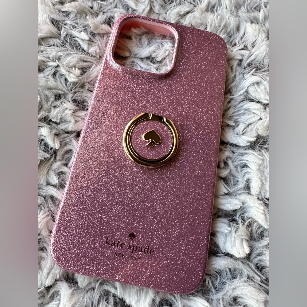 kate spade Pink Glitter Phone Case - Picture 2 of 6